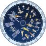 Подвижная карта звёздного неба "Планисфера" (светящаяся в темноте)